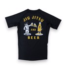 CHOSEN Beer and jiu Jitsu RASHGUARD - BLACK